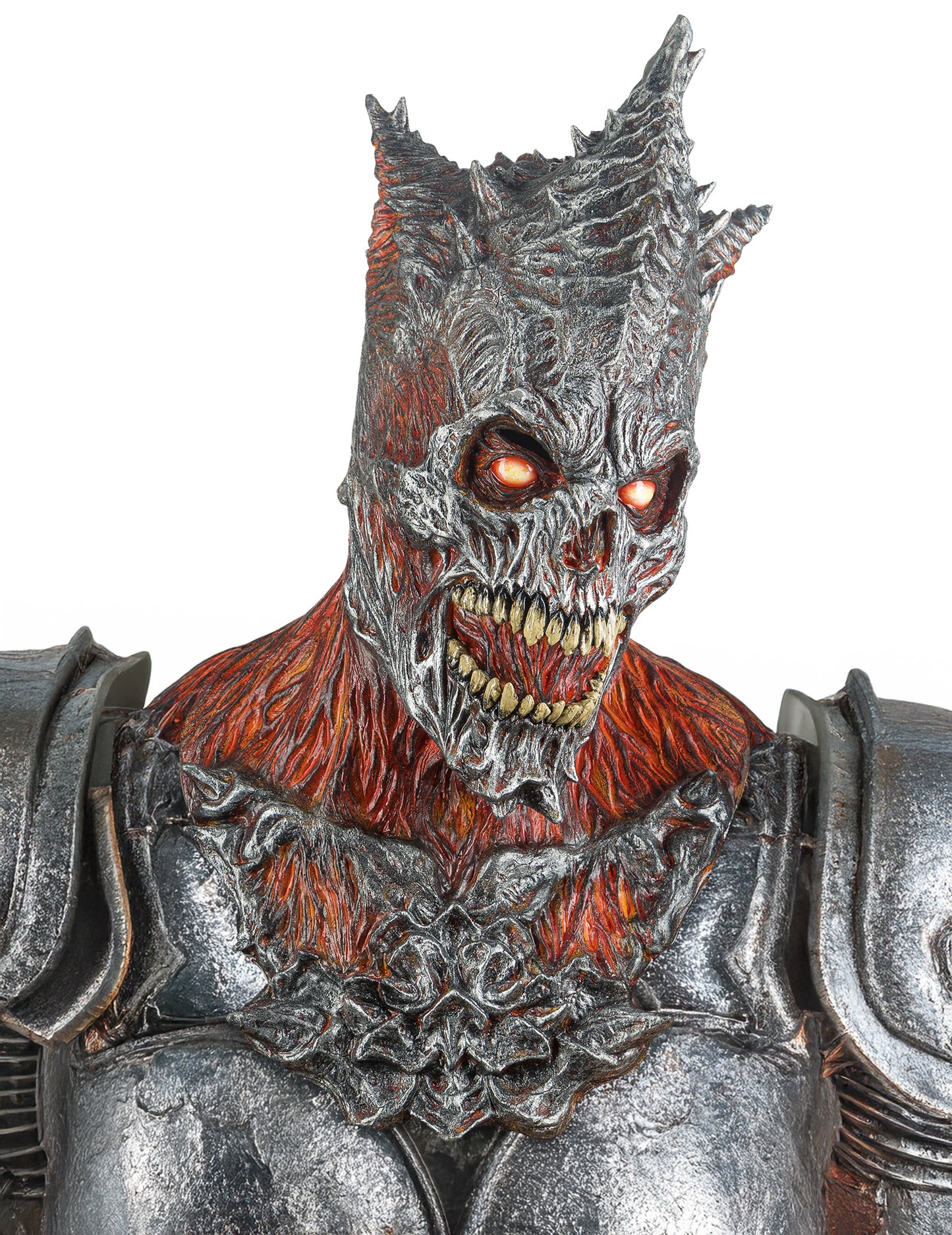 Пълна маска King Faucheur в огън