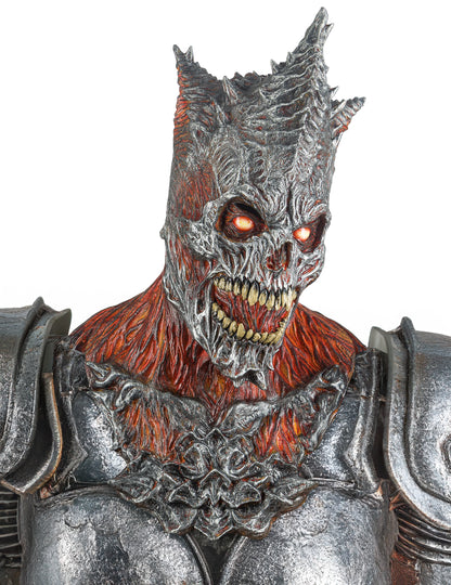 Пълна маска King Faucheur в огън