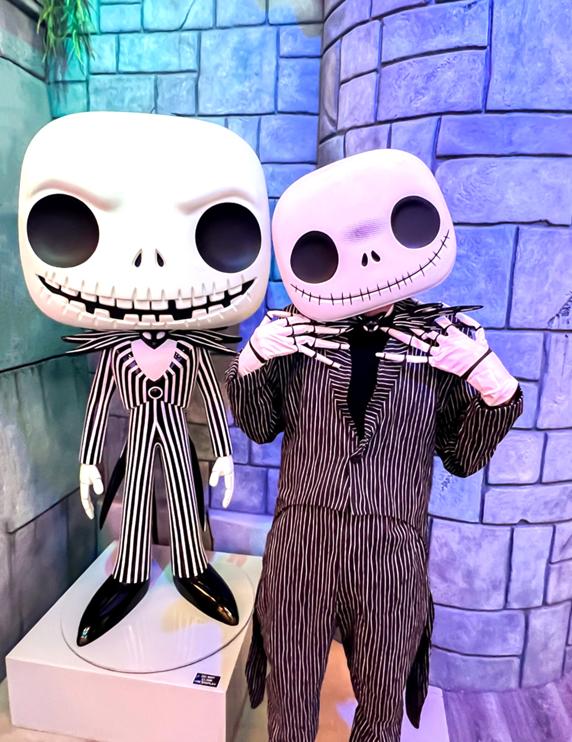 Mise en situation du masque l'étrange Noël de Mr Jack Funko Pop™