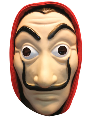 Маска за възрастни грабежи с плоска скоба