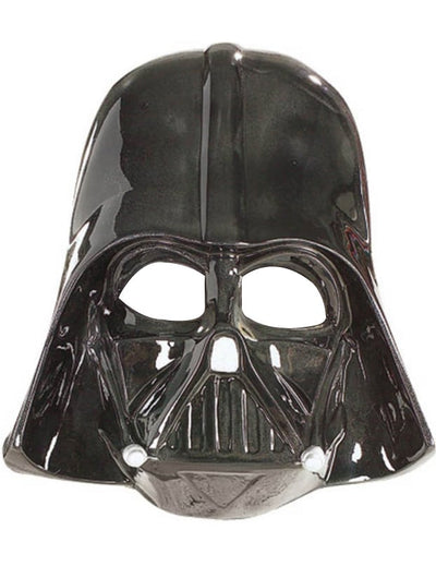 Masque Dark Vador Star Wars pour enfant noir brillant
