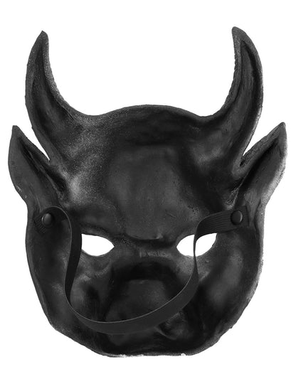 Vue de l'arrière et de l'élastique du masque de vache pour adultes et enfants