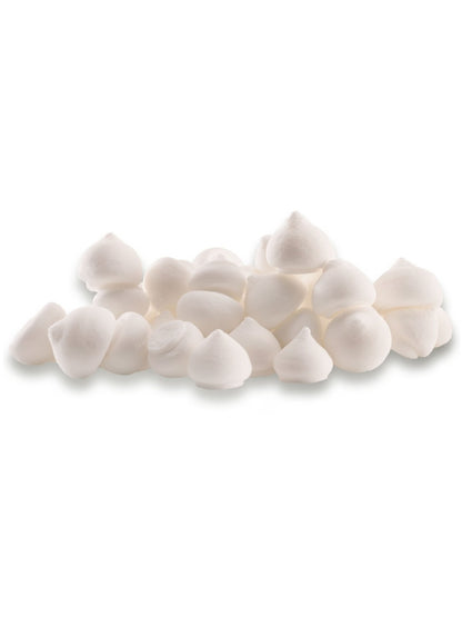 Мини бели целувки за декорация на торти 90 г без глутен 