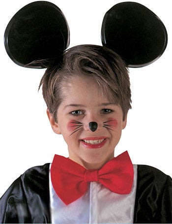 Serre-tête oreilles de souris pour enfant noir