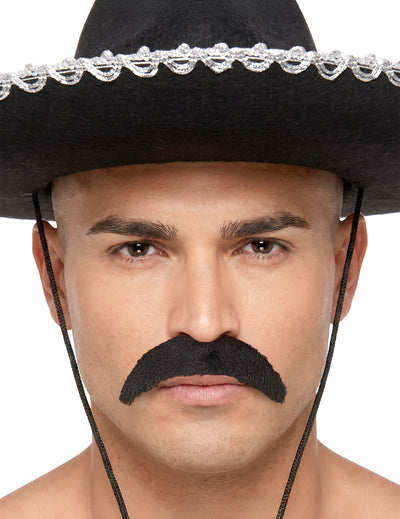 Moustache noire adulte