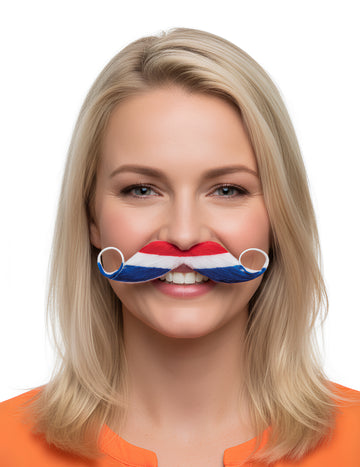 Мустаци на фен на Нидерландия за възрастни 