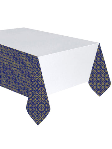 Пластмасова покривка за маса "Хиляда и една нощ", 137 x 243 cm звезден декор