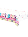 Nappe en plastique My Little Pony pour enfant multicolore avec bordures roses