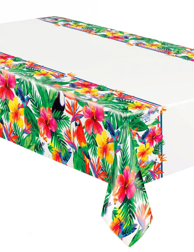 Палма тропическа пластмасова покривка Luau 137 x 213 cm