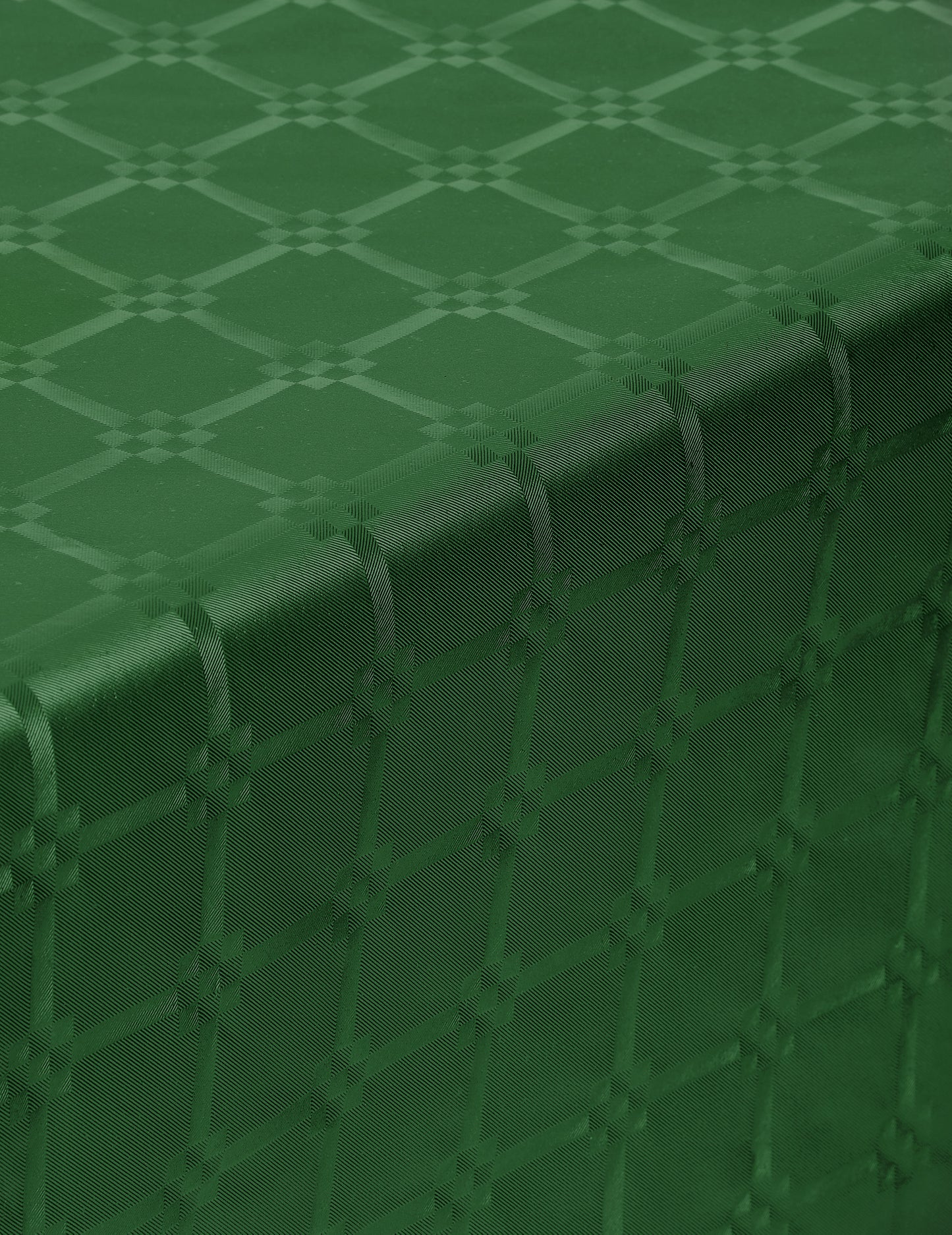 Тъмно зелена таблица с хартия от Дамас Таблица 6 m