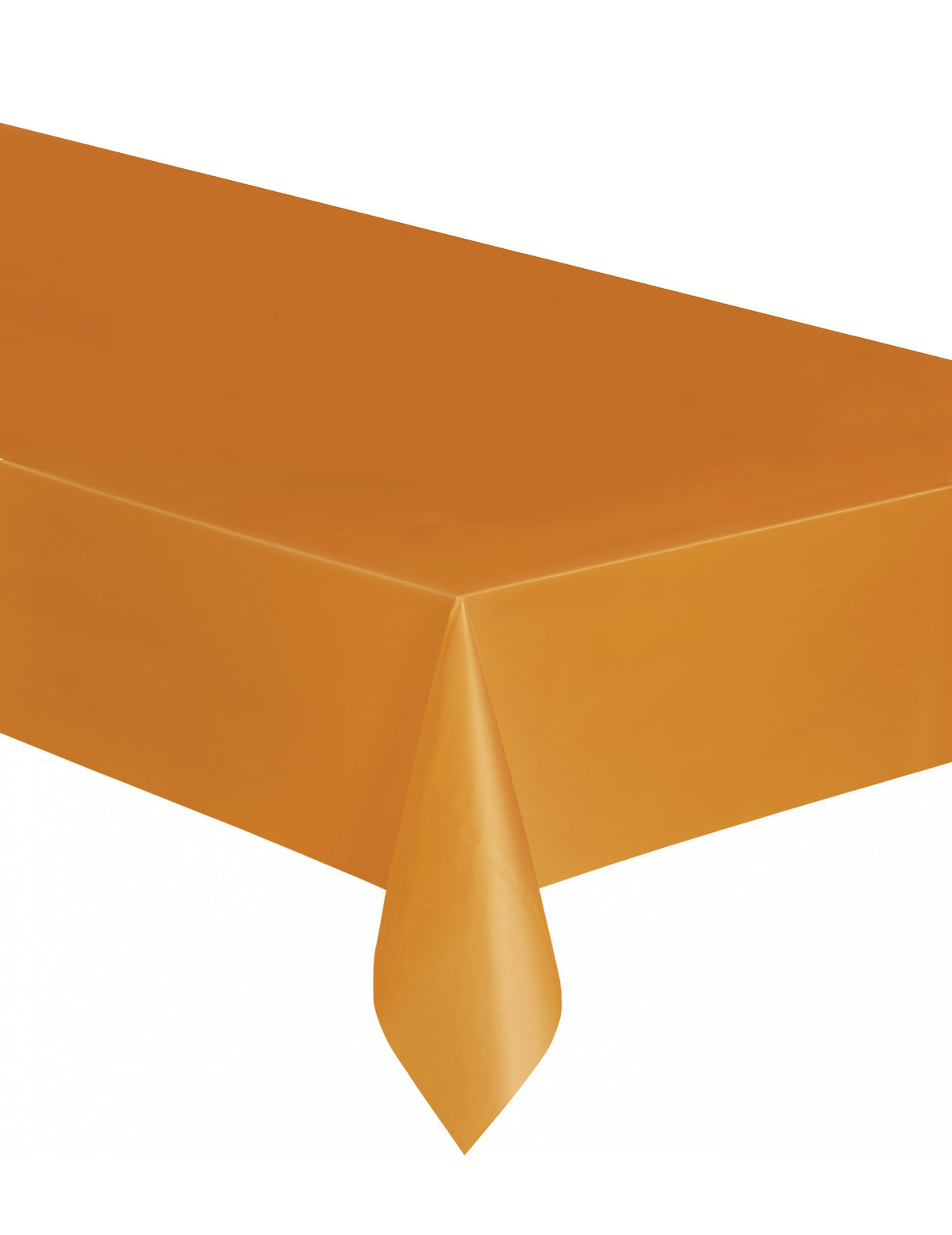 Nappe plastique orange rectangulaire