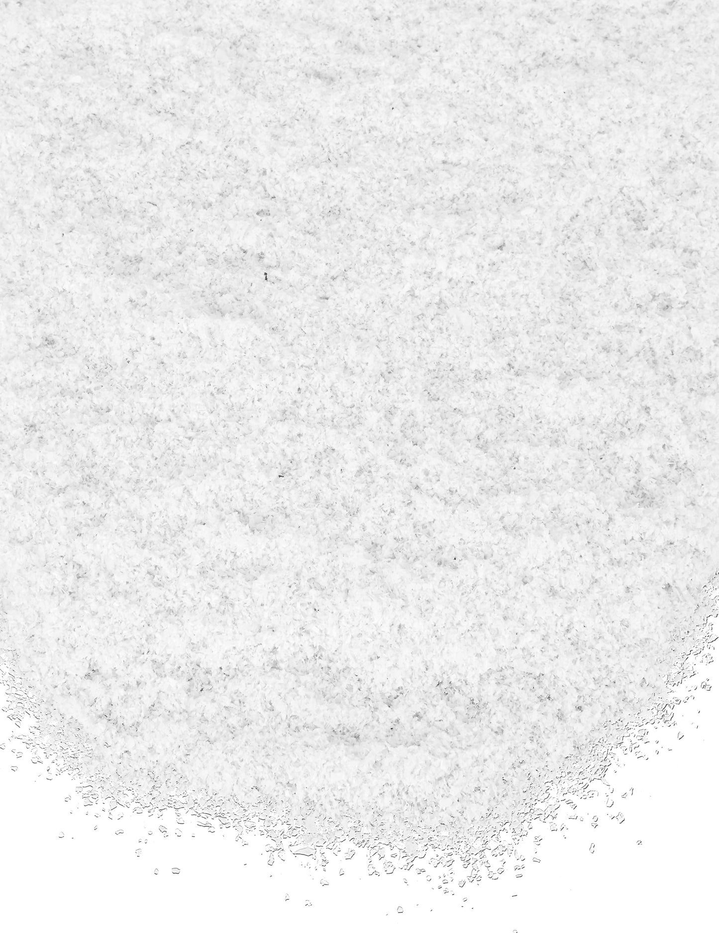 Neige poudreuse papier ignifugé blanche