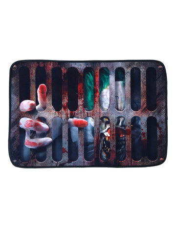 Изтривалка за врата с клоун убиец 60 x 40 cm