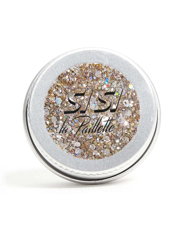 Биоразградимо сребро -silver Sequins Metal Runway - Ако блясъкът