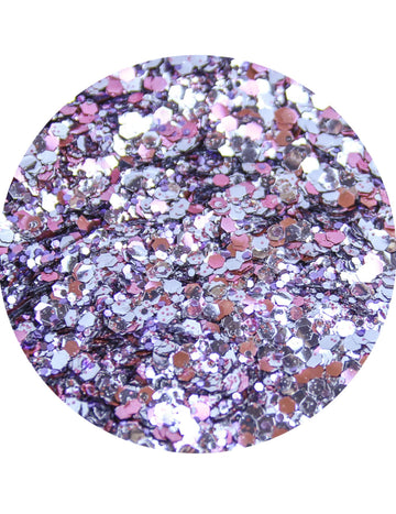 Биоразградими розови пайети 5 часа сутринта - ако блясъкът