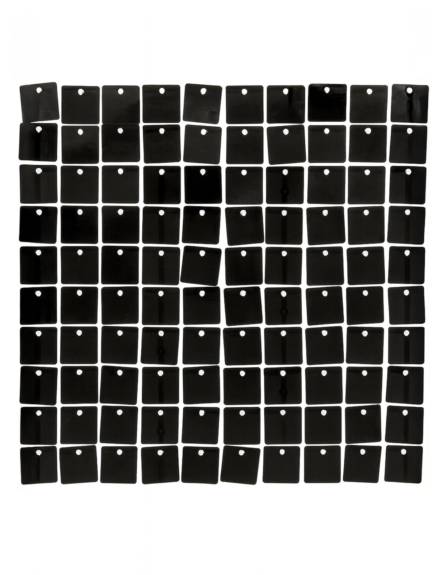 Лъскав черен панел на фона 30 x 30 cm