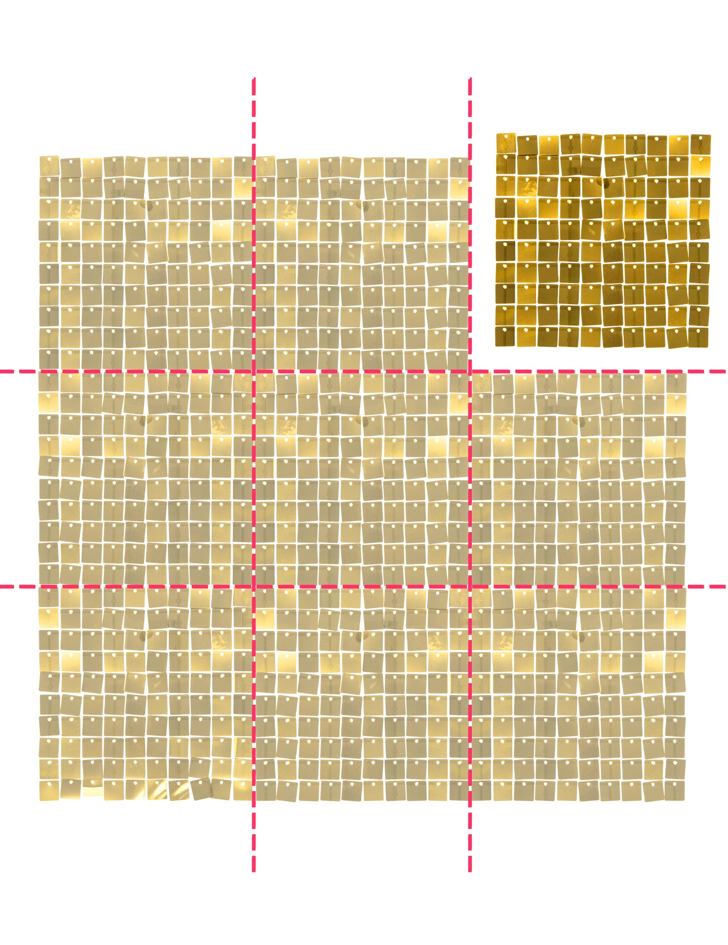 Брилант златен фон 30 x 30 cm
