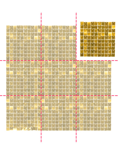 Брилант златен фон 30 x 30 cm