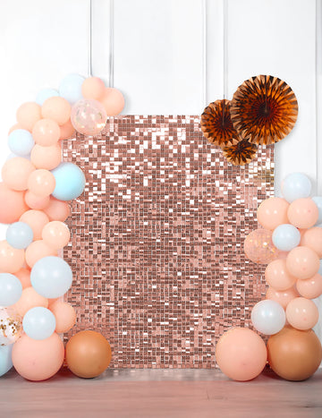 Лъскав розов фон 30 x 30 cm