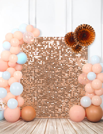 Лъскав розов фон 30 x 30 cm