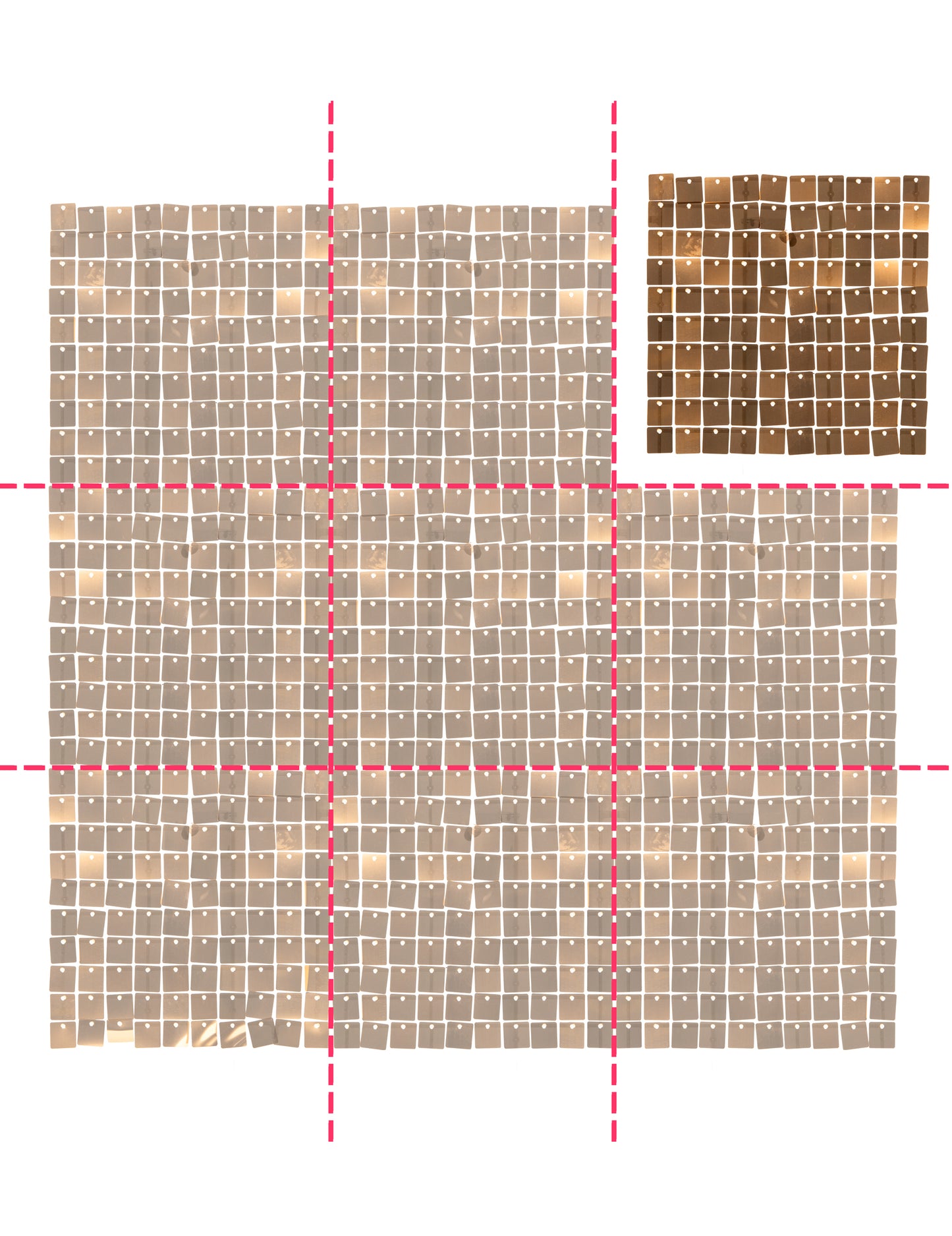 Лъскав розов фон 30 x 30 cm