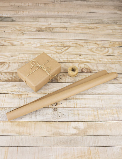 Крафт опаковка за подаръци 0,7 x 2 м