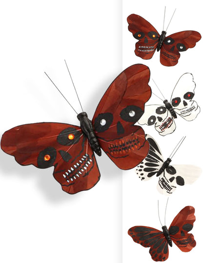 Пеперуда „Мъртъвска глава“ 13 x 10 cm