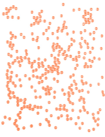 Мъниста с ефект на коралови капки, 80 г, за декорация на маса