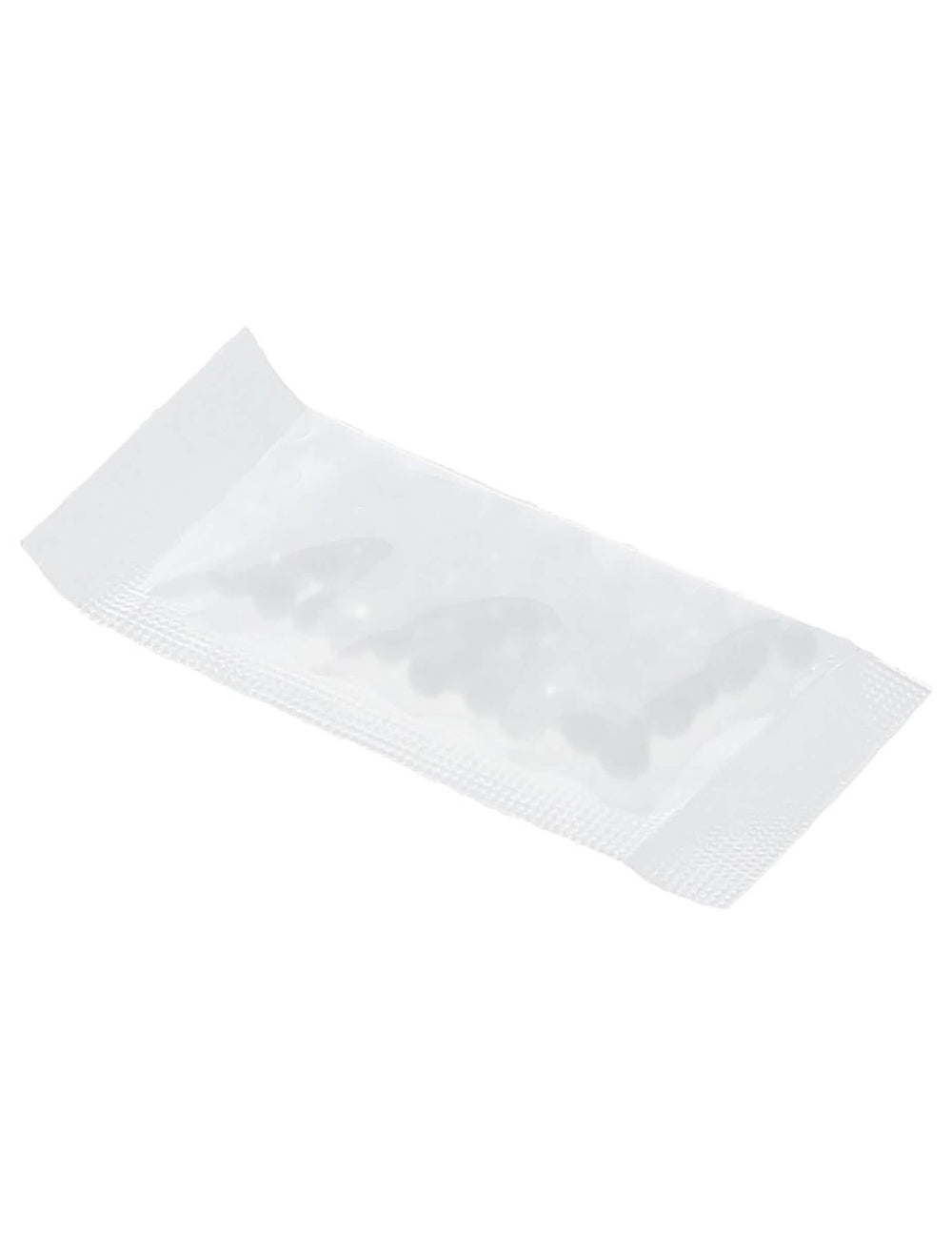 Détail du sachet de perles fixation thermique pour dentier