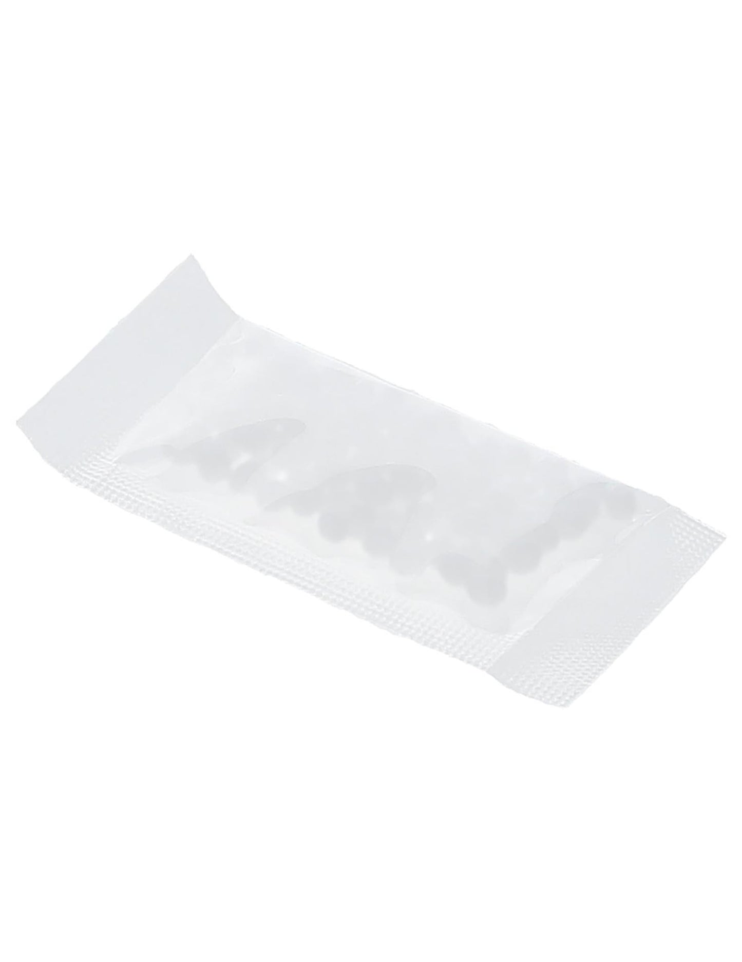 Détail du sachet de perles fixation thermique pour dentier
