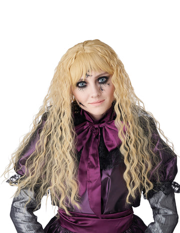 Дълга перука Wondy Blonde Children