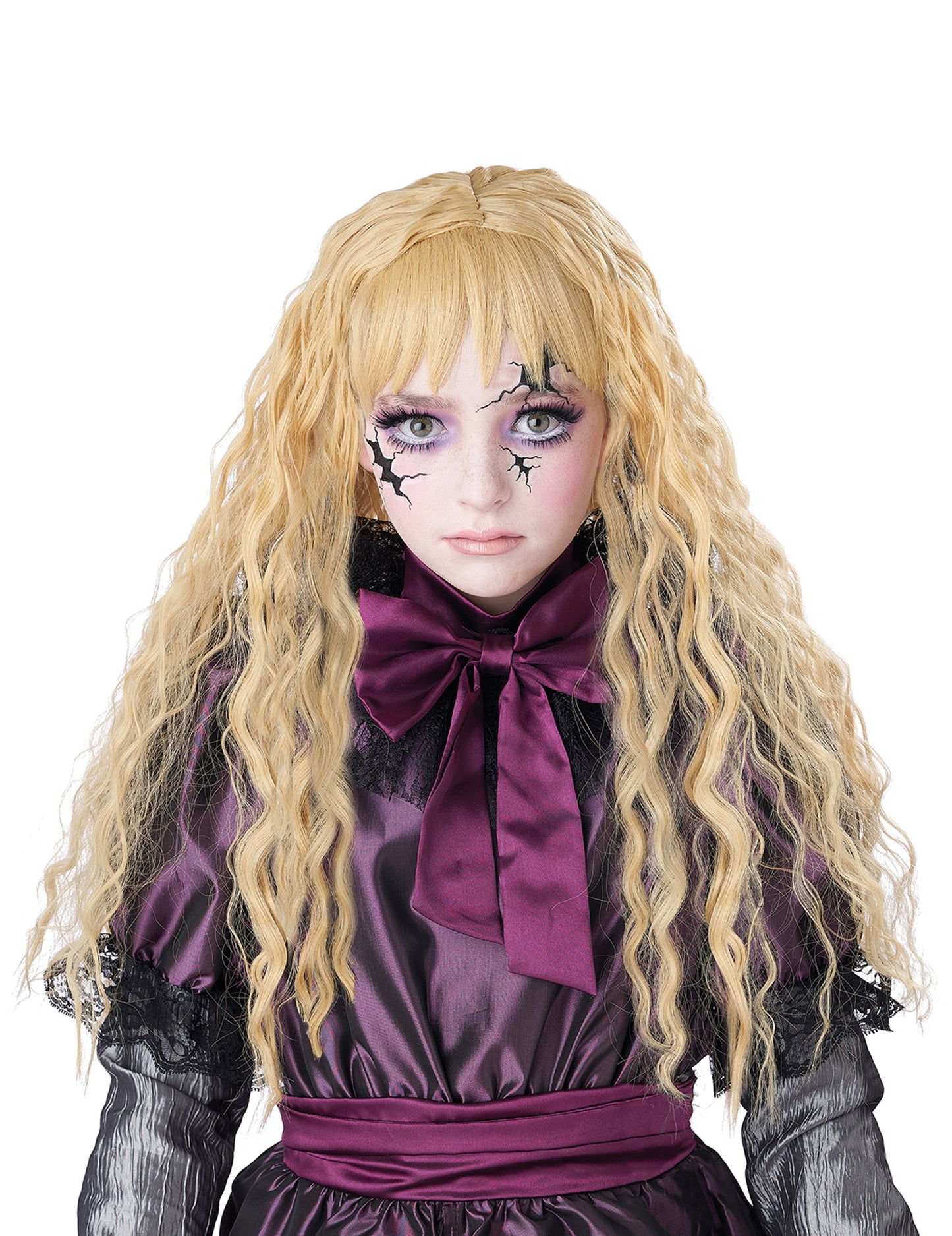 Дълга перука Wondy Blonde Children