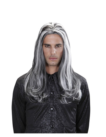 Дълго Хелоуин две -тонове вампирски перука