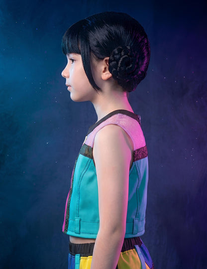 Перука Zoey Kpop Demon Hunter момиче 