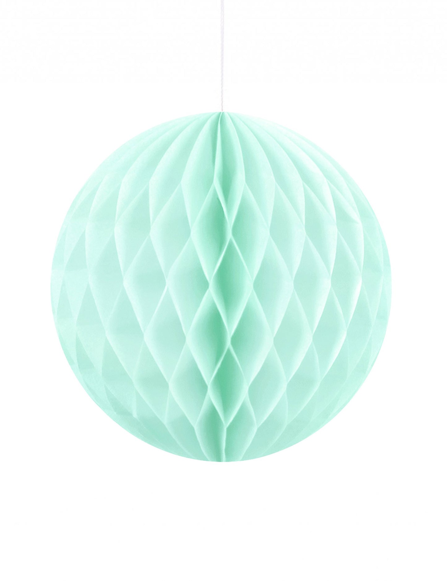 Малка ментово-зелена хартиена пчелна пита 10 cm за окачване 