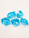 Pierres effet cristal pour décoration de table turquoise