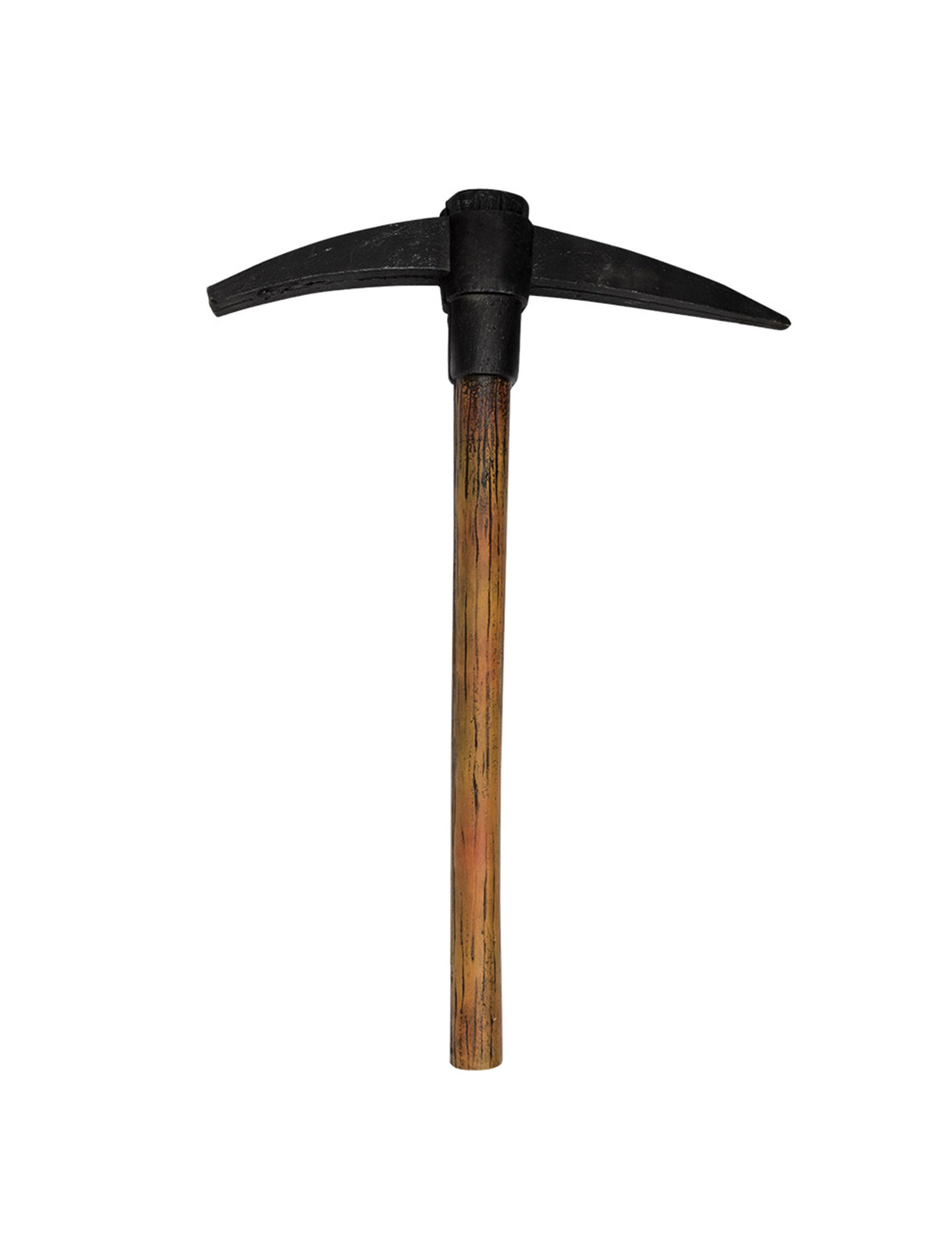 Vue de face de la pioche en mousse rigide de mineur pour adulte