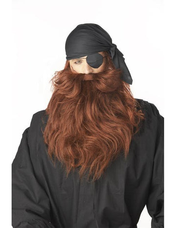 Кафява пиратска брада