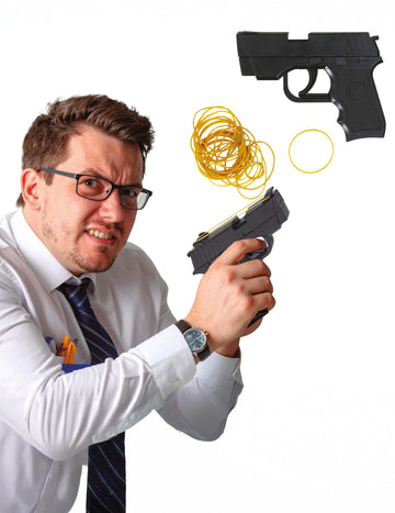 Еластична лента пистолет 17 cm