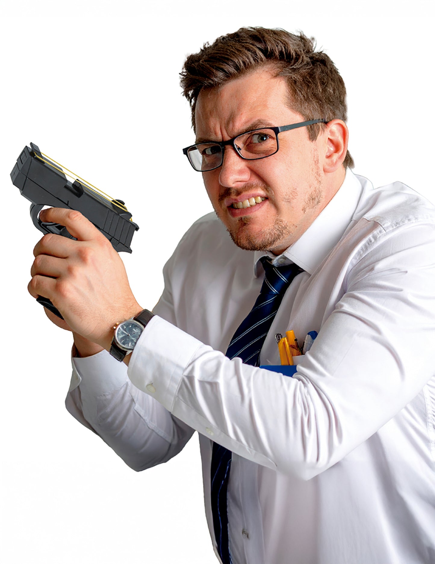 Еластична лента пистолет 17 cm