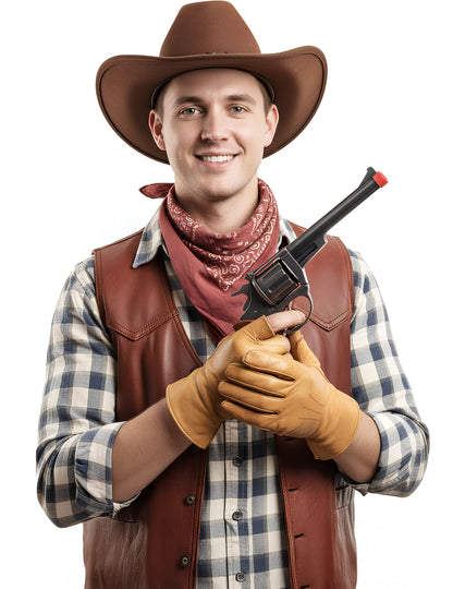 Метален каубойски пистолет 19 cm