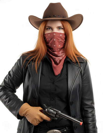 Метален каубойски пистолет 19 cm