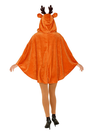 пончо с елени за възрастни