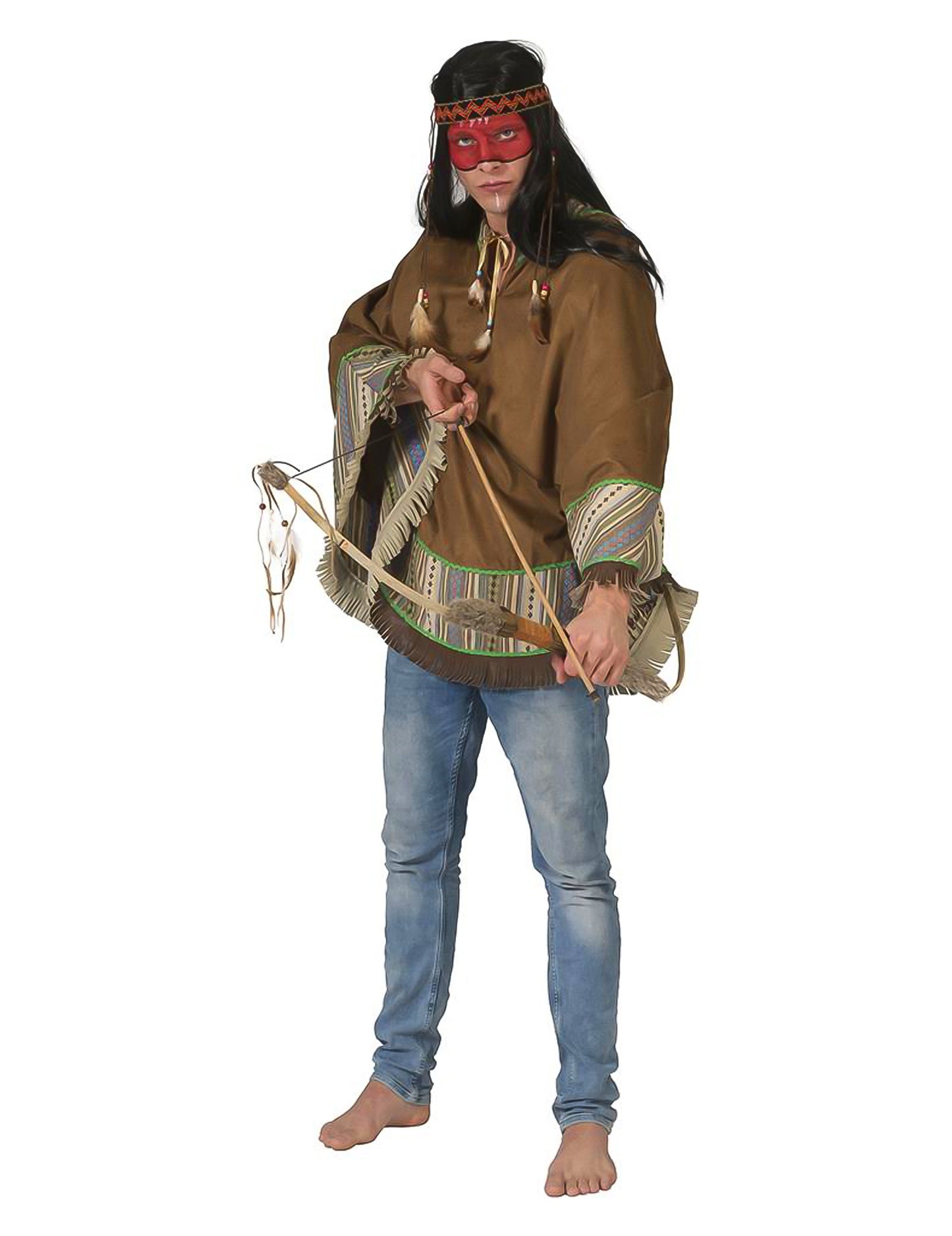 Индийски луксозен възрастен пончо