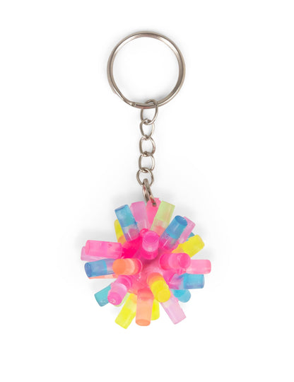 Светещ ключодържател с шипове