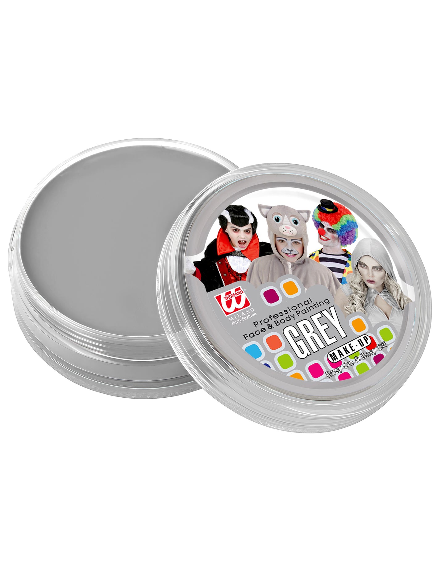 Професионална сива кутийка за грим 25 г