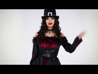 Женски готически стимпанк костюм