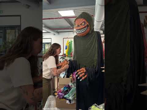 Déguisement clown terrifiant géant 2 en 1