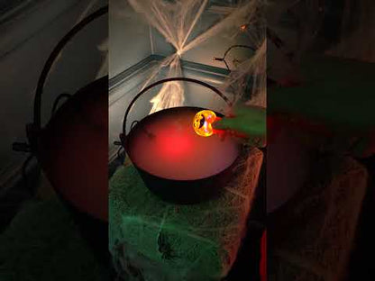 Тиквена светлина за въртене на факла 12x5 cm