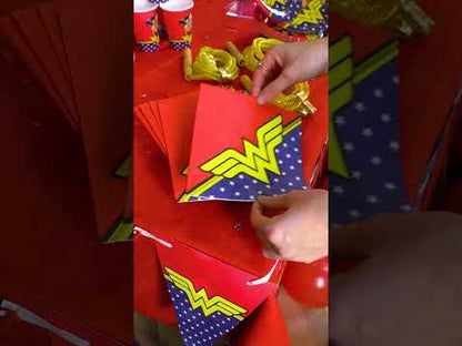 20 хартиени салфетки Wonder Woman™ 33 x 33 cm